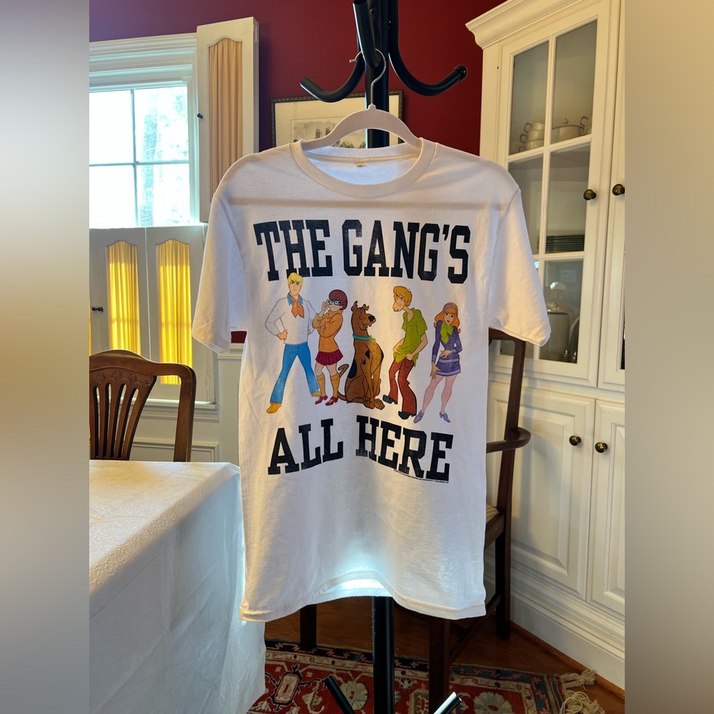 Fruit of the Loom White Scooby-Doo Graphic Tee